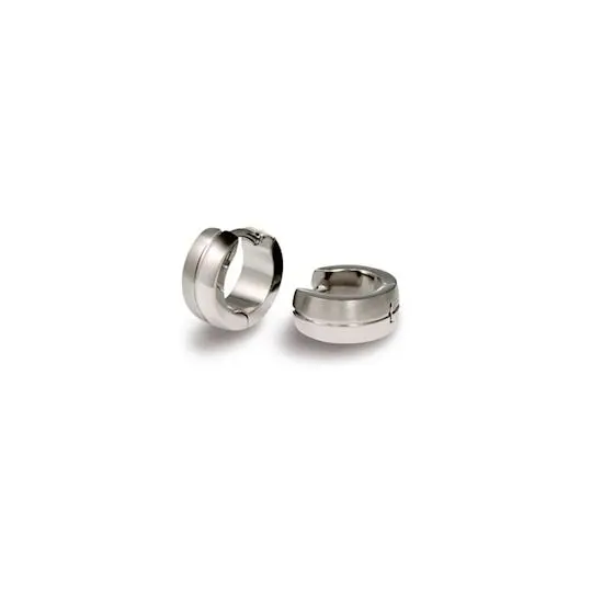 Boccia Titanium Oorbellen 0505-05 Zilverkleurig 12 mm