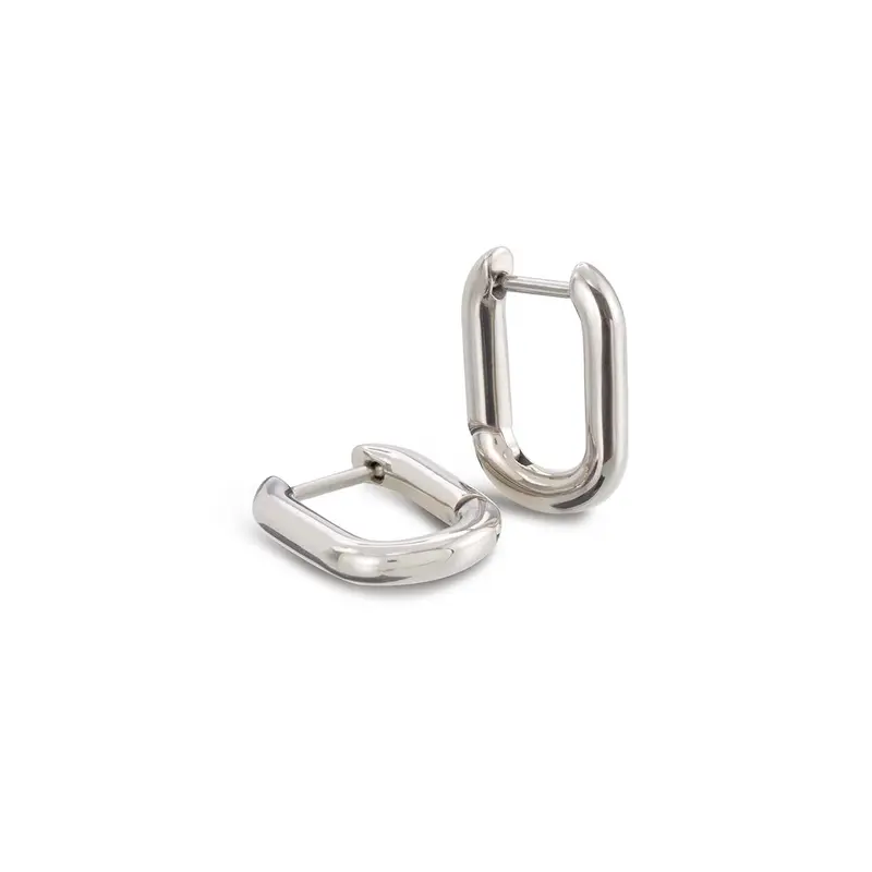 Boccia Titanium Oorbellen 05060-01 Zilverkleurig 15.5 mm