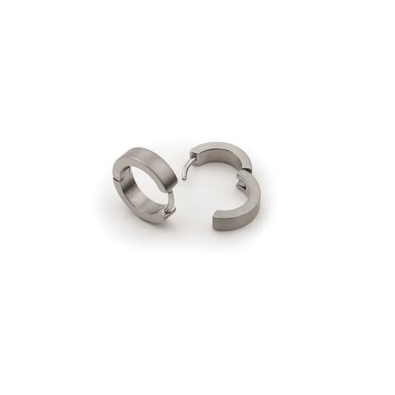 Boccia Titanium Oorbellen 0510-01 Zilverkleurig 13 mm
