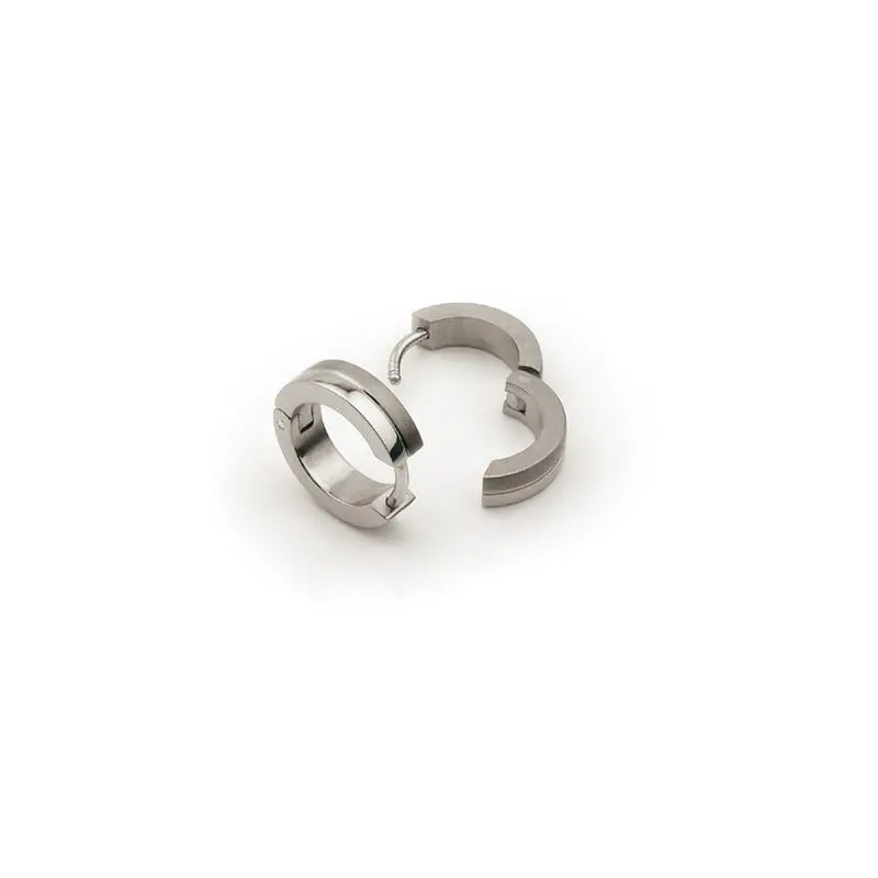Boccia Titanium Oorbellen 0510-02 Zilverkleurig 13 mm