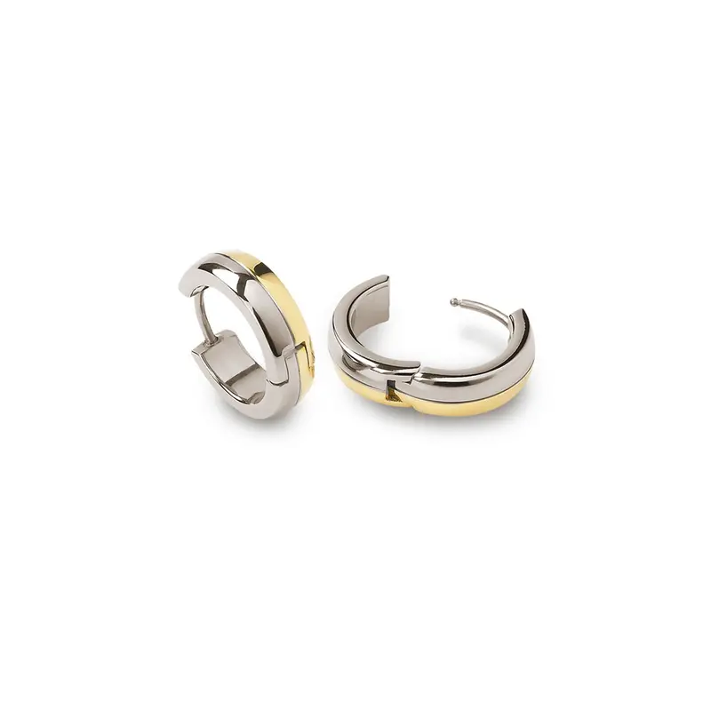 Boccia Titanium Oorbellen 0539-07 Goudkleurig 16 mm