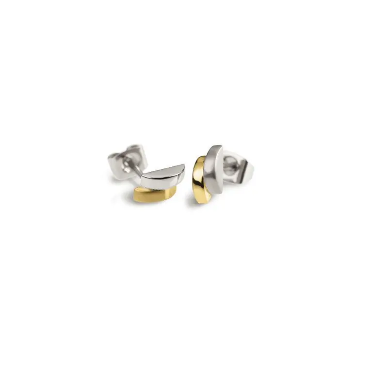 Boccia Titanium Oorknoppen 0552-03 Goudkleurig 9.3 mm