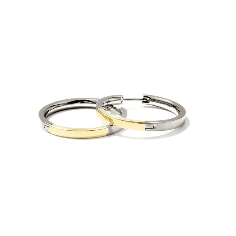Boccia Titanium Oorringen Bicolor 0517-02
