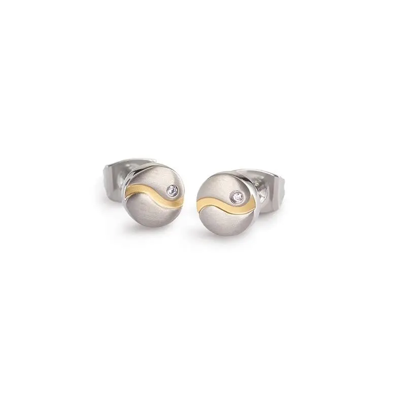 Boccia Titanium Oorst. Bicolor dia 2/0.01 - 05028-04