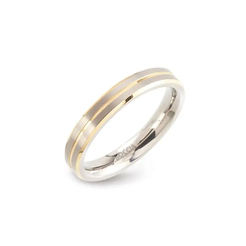 Boccia Titanium Ring Bicolor 0148-02