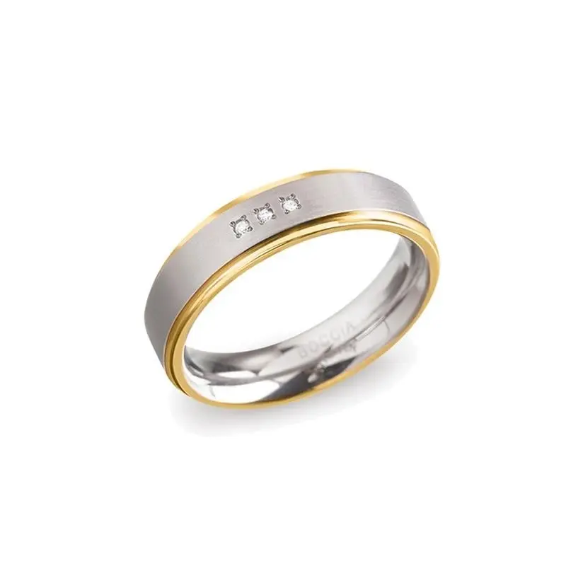 Boccia Titanium Ring Bicolor dia 3/0.015 - 0134-04