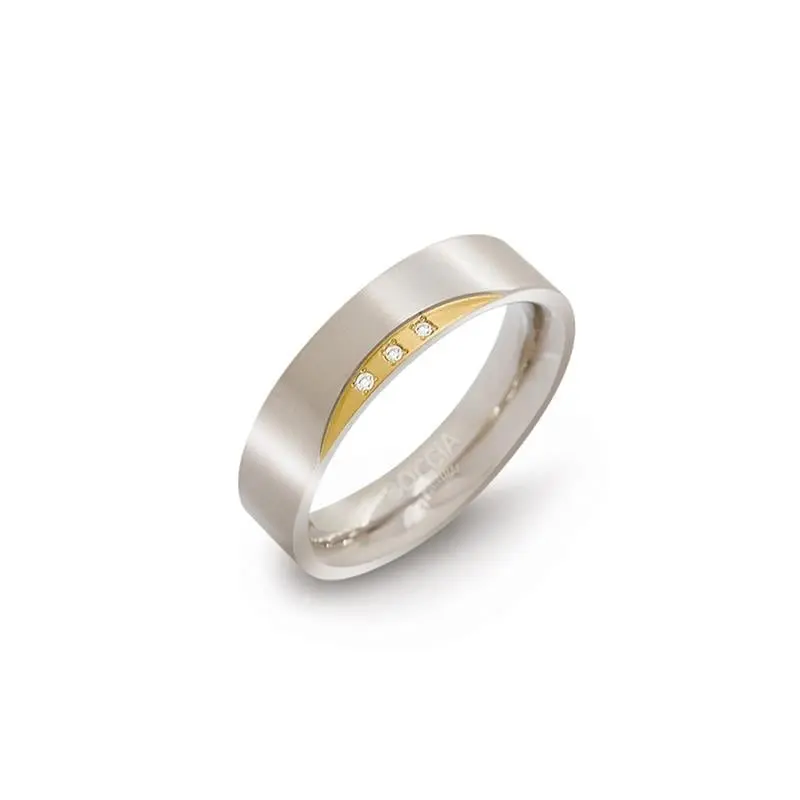 Boccia Titanium Ring Bicolor dia 3/0.015 - 0138-04