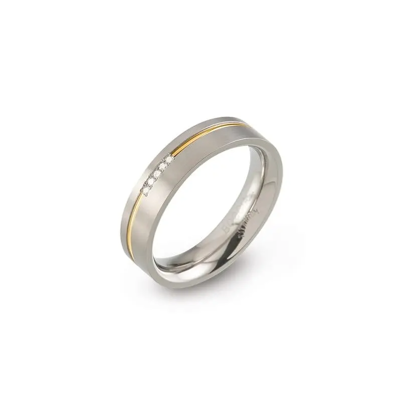 Boccia Titanium Ring Bicolor dia 5/0.025 - 0149-04