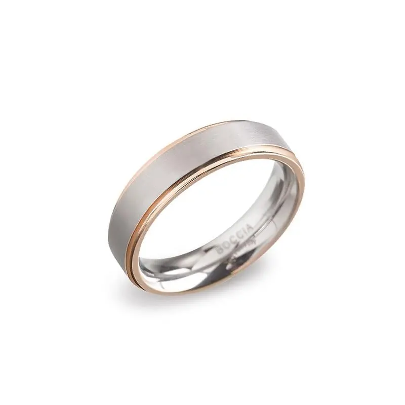 Boccia Titanium Ring Bicolor rgp 0134-03