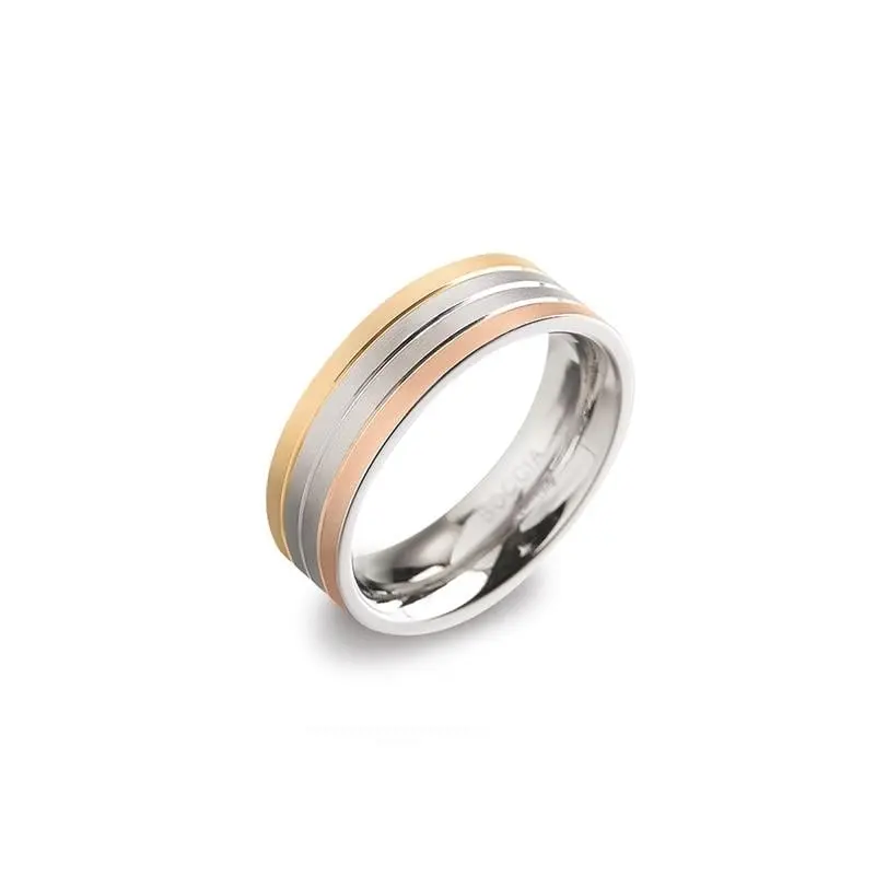 Boccia Titanium Ring Tricolor 0135-03