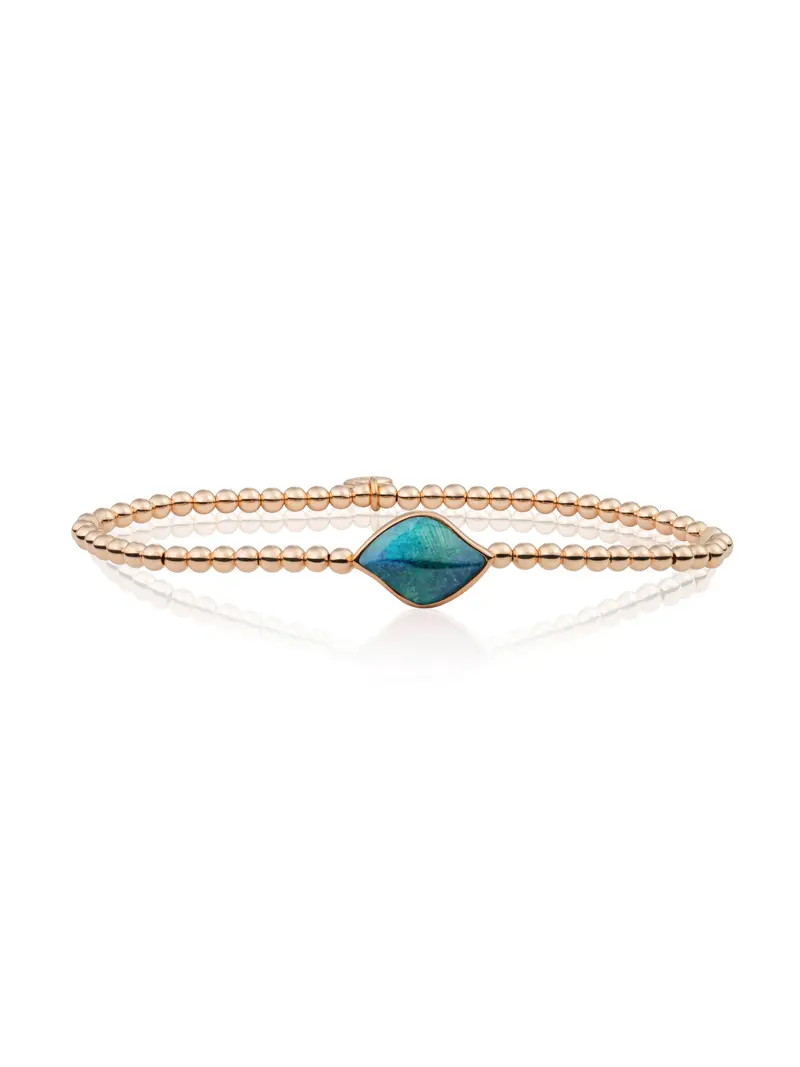 Bracelet | Rose Gold - Labradorite Blossom