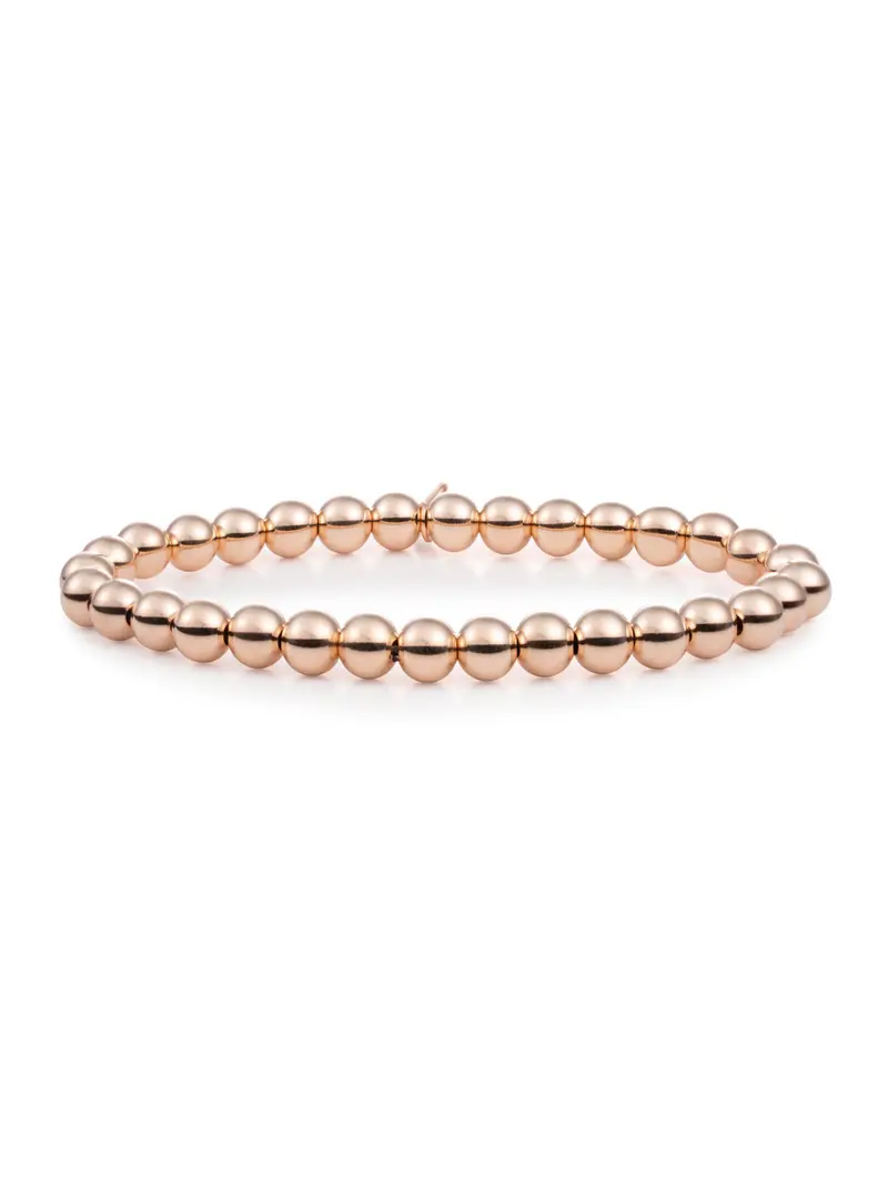 Bracelet | Rose gold Saturn large - 6mm