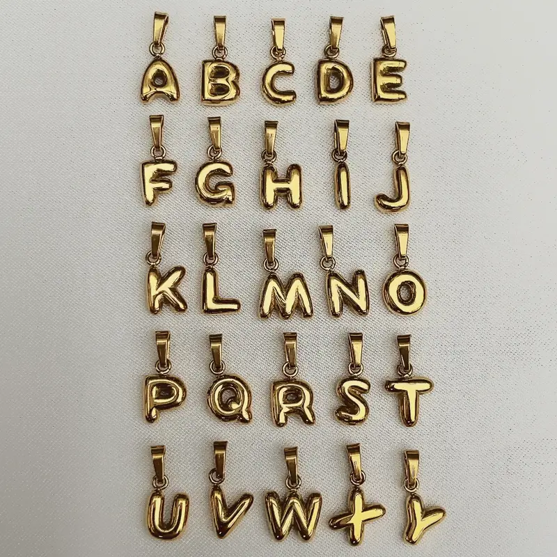 Bubbel Initiaal | Ketting