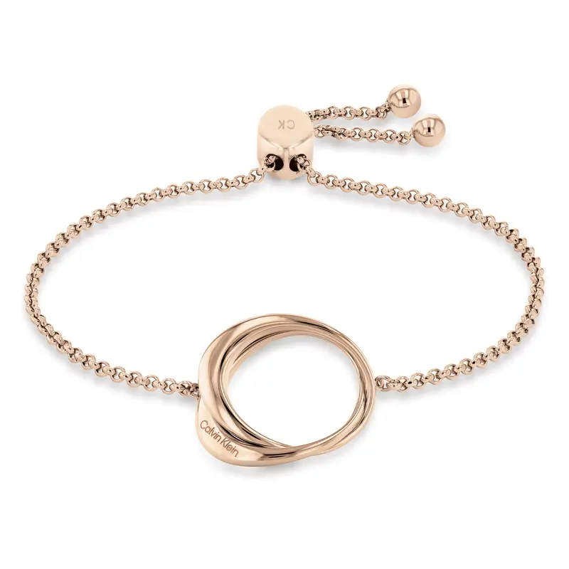 Calvin Klein Armband CJ35000005 Dames Rosékleurig 20 cm