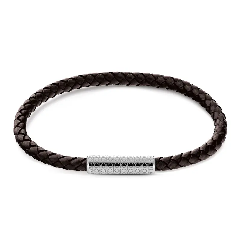 Calvin Klein Armband CJ35000102 Heren Bruin 21 cm