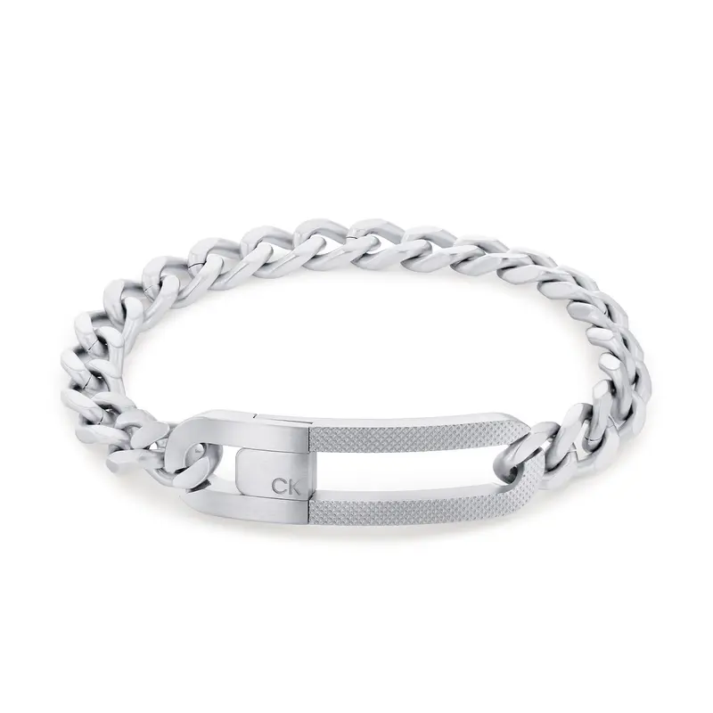 Calvin Klein Armband CJ35000132 Heren Zilverkleurig 21 cm