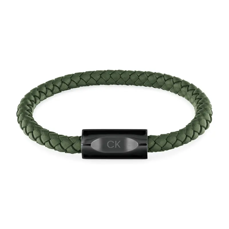 Calvin Klein Armband CJ35000572 Heren Groen 19,5 cm