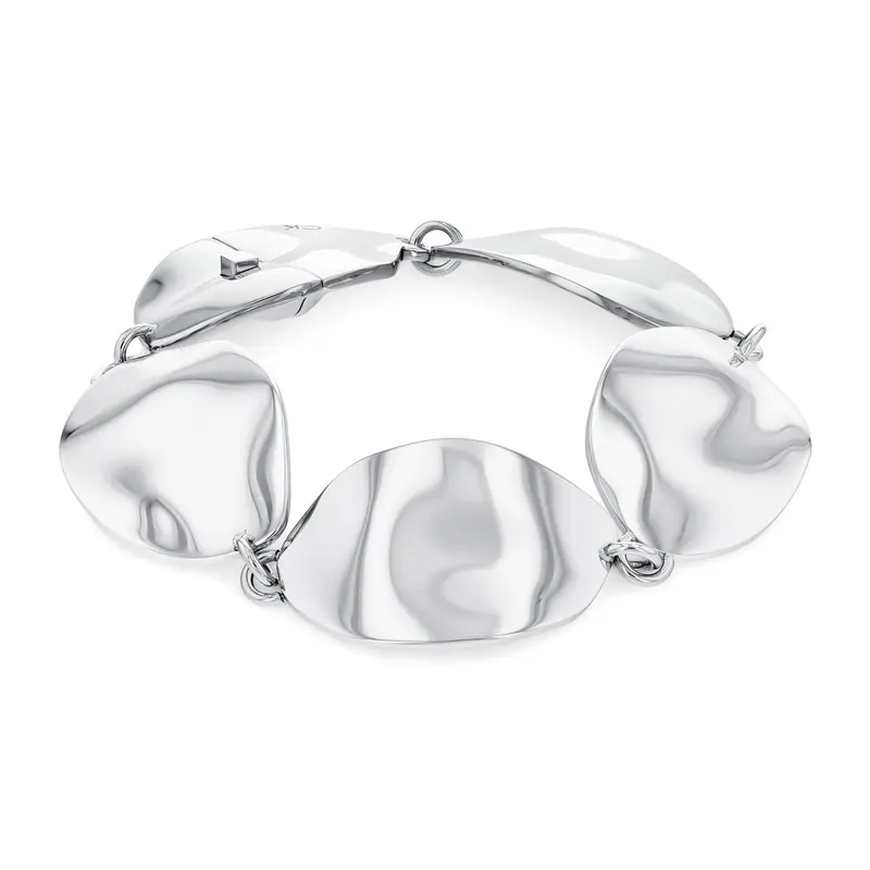 Calvin Klein Armband CJ35000619 Dames Zilverkleurig 18,5 cm