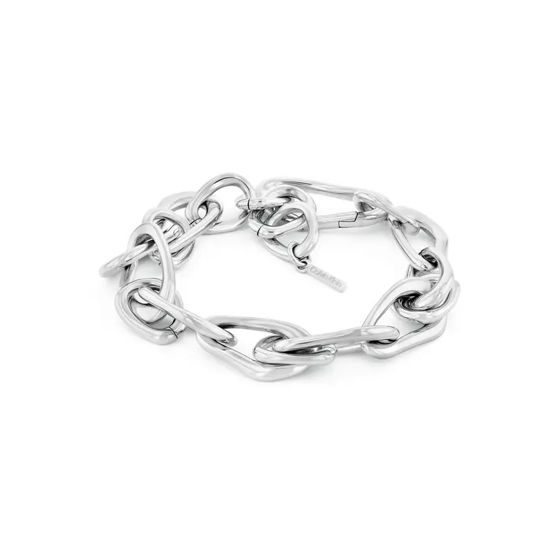 Calvin Klein Armband CJ35000747 Dames Zilverkleurig 17,5 cm