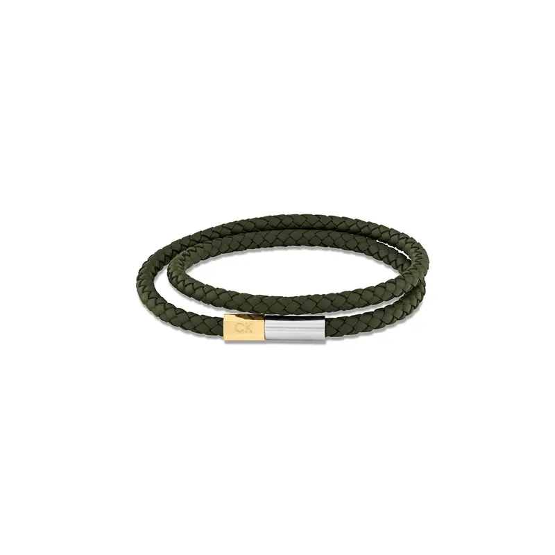 Calvin Klein Armband CJ35100043 Heren Groen 39 cm