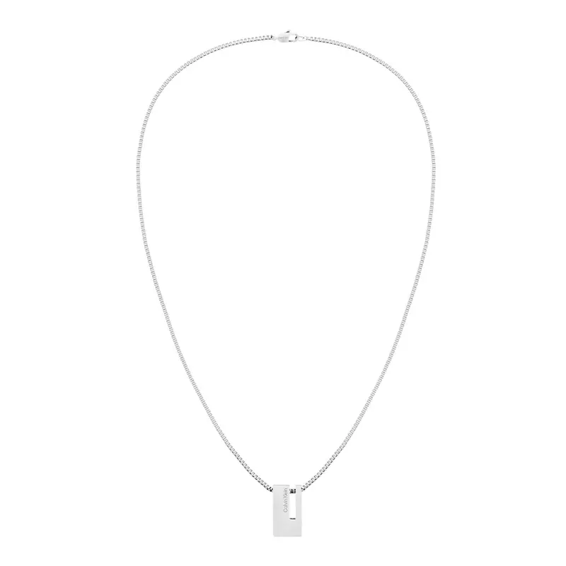 Calvin Klein Collier CJ35100019 Heren Zilverkleurig 60 cm