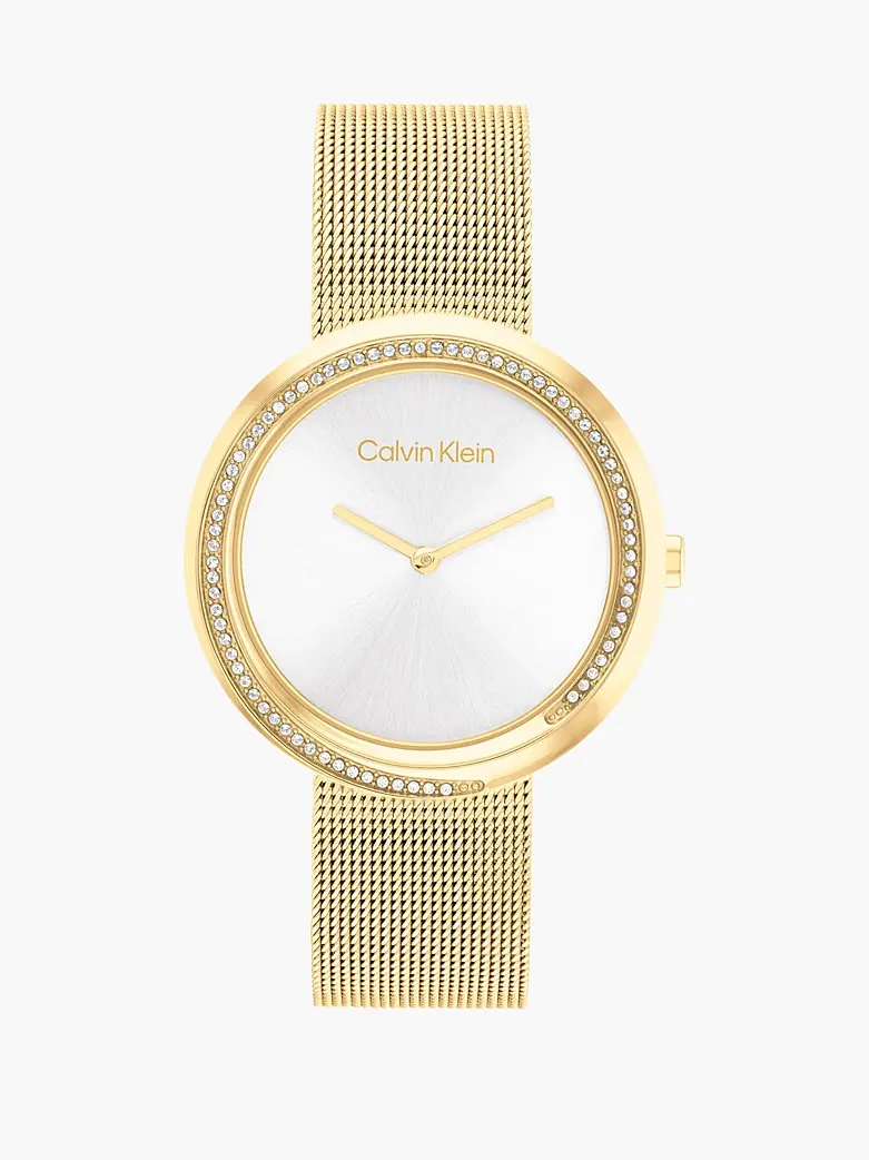 Calvin Klein Crystal Twisted Lunette Horloge