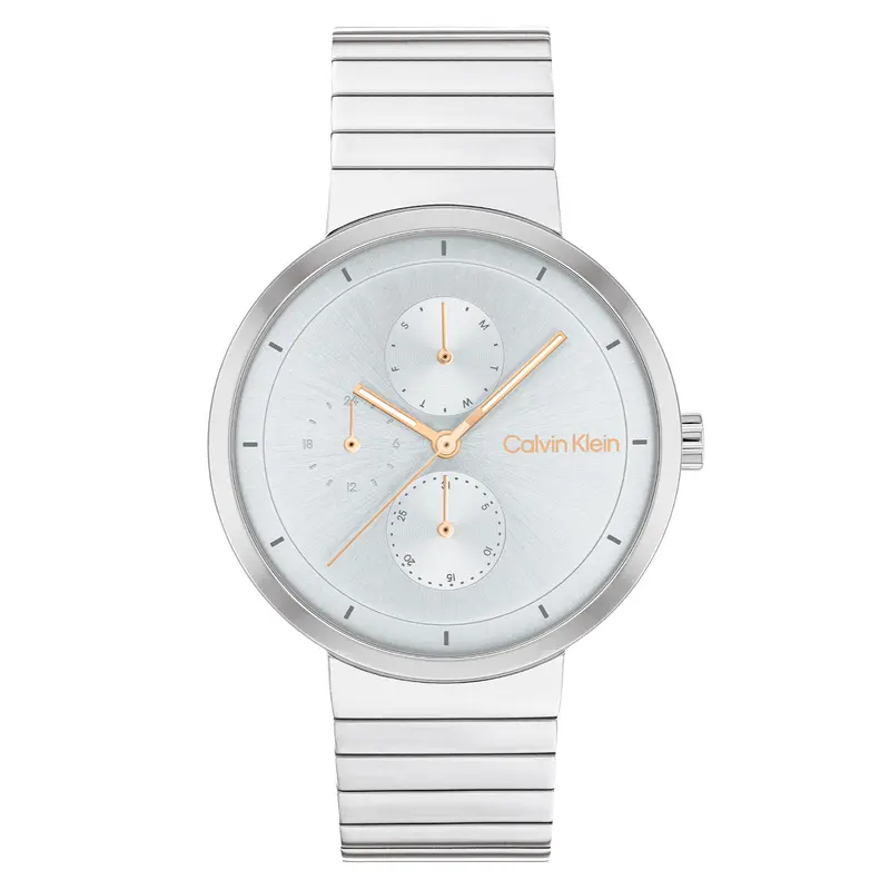 Calvin Klein Dames Horloge CK25100032 36 mm Zilverkleurig