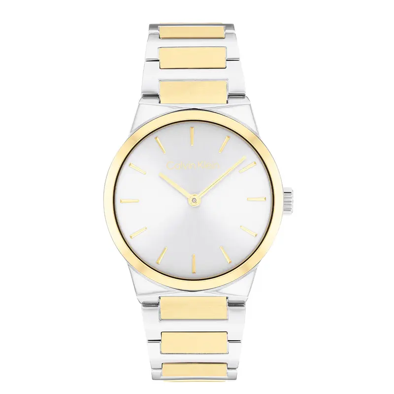 Calvin Klein Dames Horloge CK25100113 32 mm Zilverkleurig