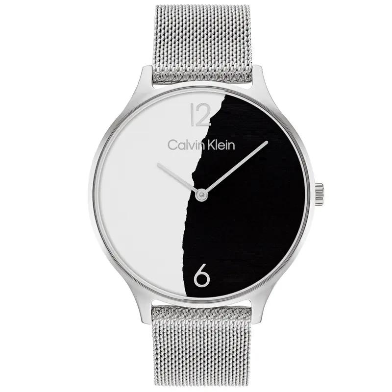 Calvin Klein Dames Horloge CK25200007 38 mm Zilverkleurig