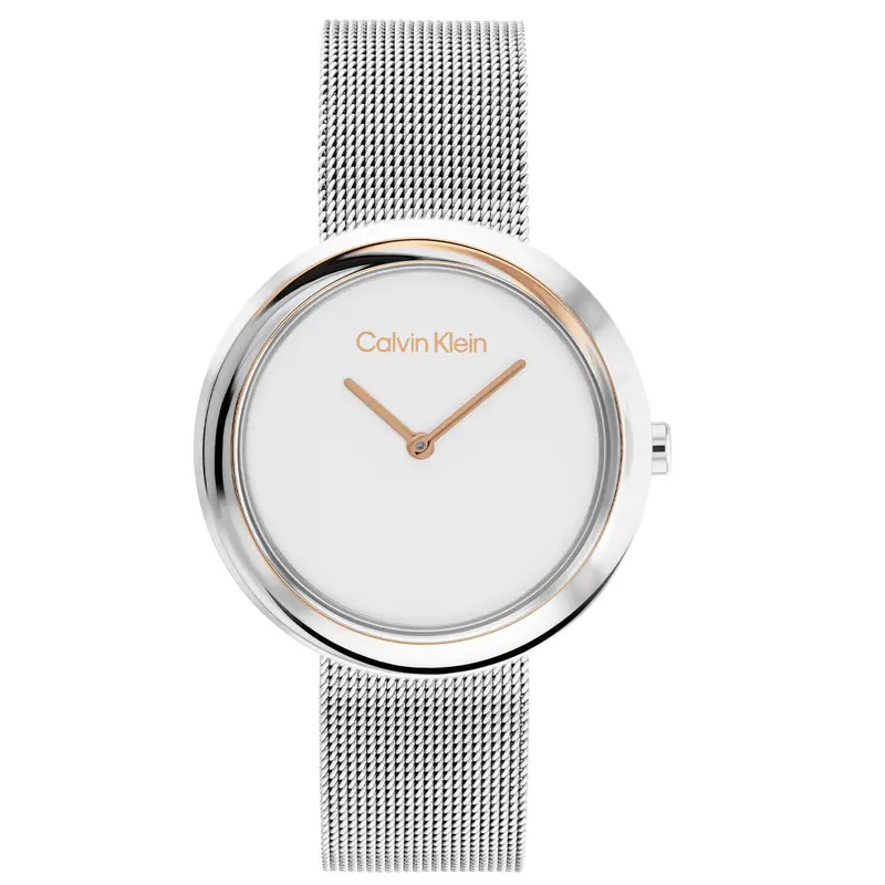 Calvin Klein Dames Horloge CK25200011 34 mm Zilverkleurig
