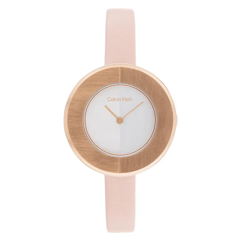 Calvin Klein Dames Horloge CK25200025 32 mm Rosékleurig