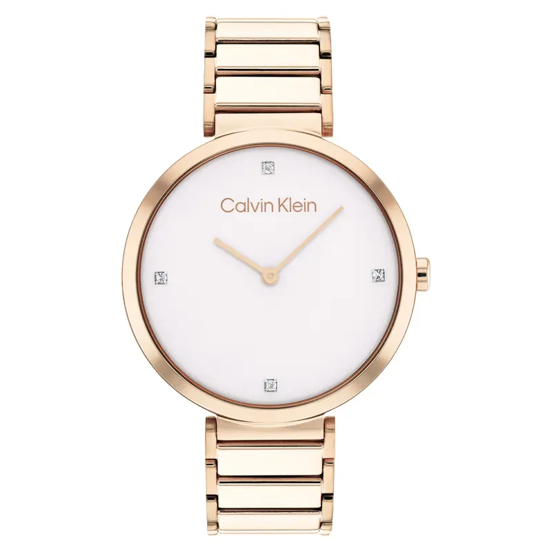 Calvin Klein Dames Horloge CK25200135 36 mm Rosékleurig