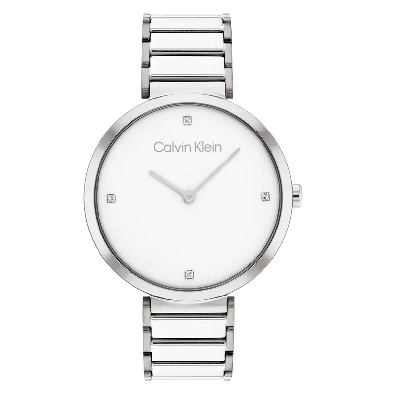 Calvin Klein Dames Horloge CK25200137 36 mm Zilverkleurig