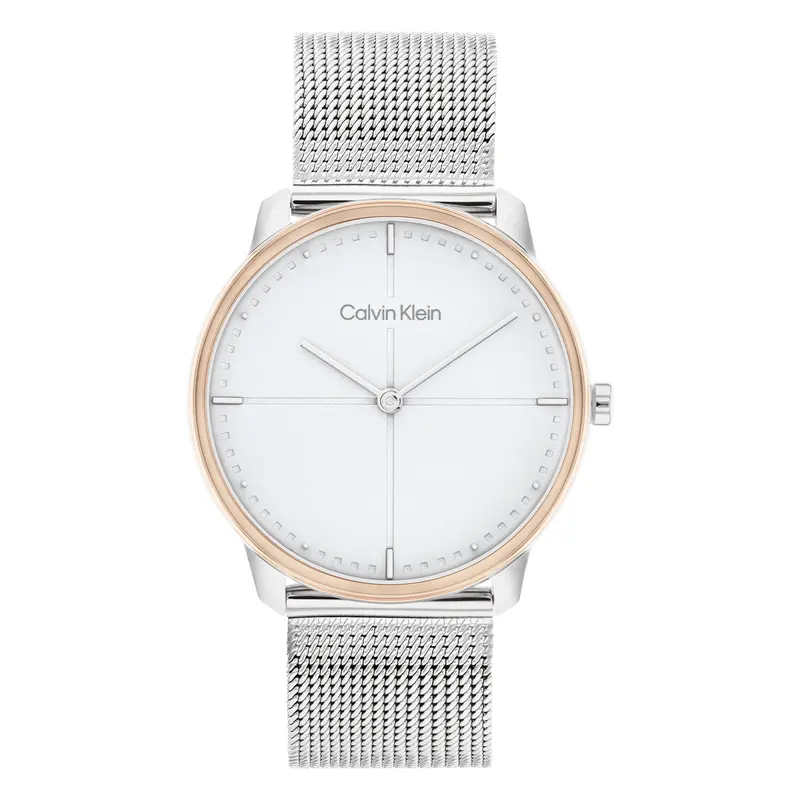 Calvin Klein Dames Horloge CK25200157 35 mm Zilverkleurig
