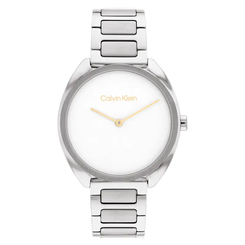 Calvin Klein Dames Horloge CK25200275 34 mm Zilverkleurig