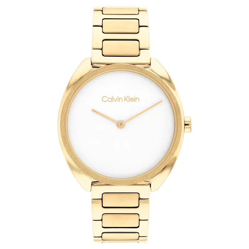 Calvin Klein Dames Horloge CK25200276 34 mm Goudkleurig