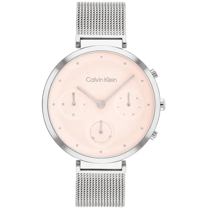 Calvin Klein Dames Horloge CK25200286 36 mm Zilverkleurig