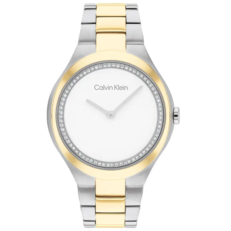 Calvin Klein Dames Horloge CK25200366 36 mm Zilverkleurig