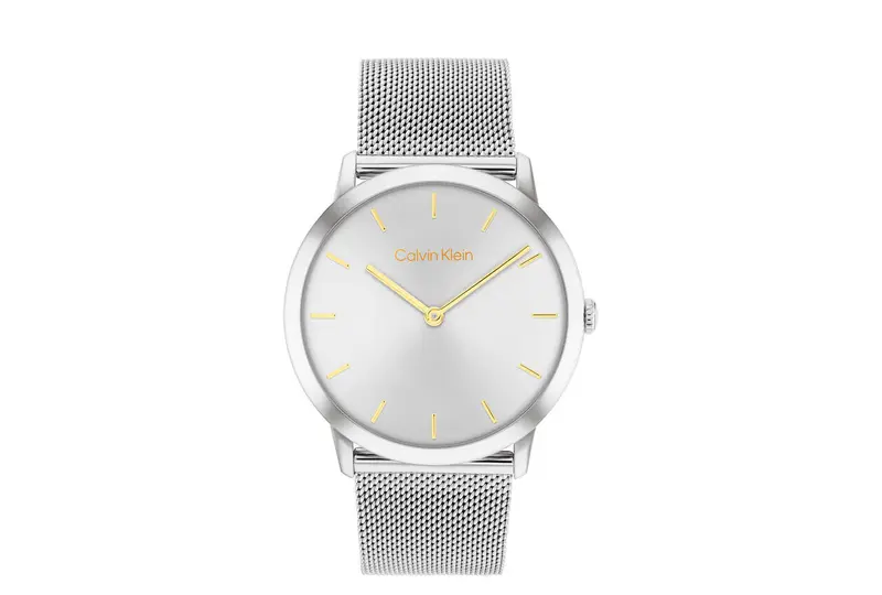 Calvin Klein Dames Horloge CK25300001 37 mm Zilverkleurig