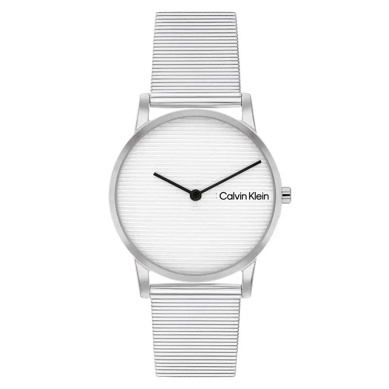 Calvin Klein Dameshorloge CK25100033 Zilverkleurig 30 mm