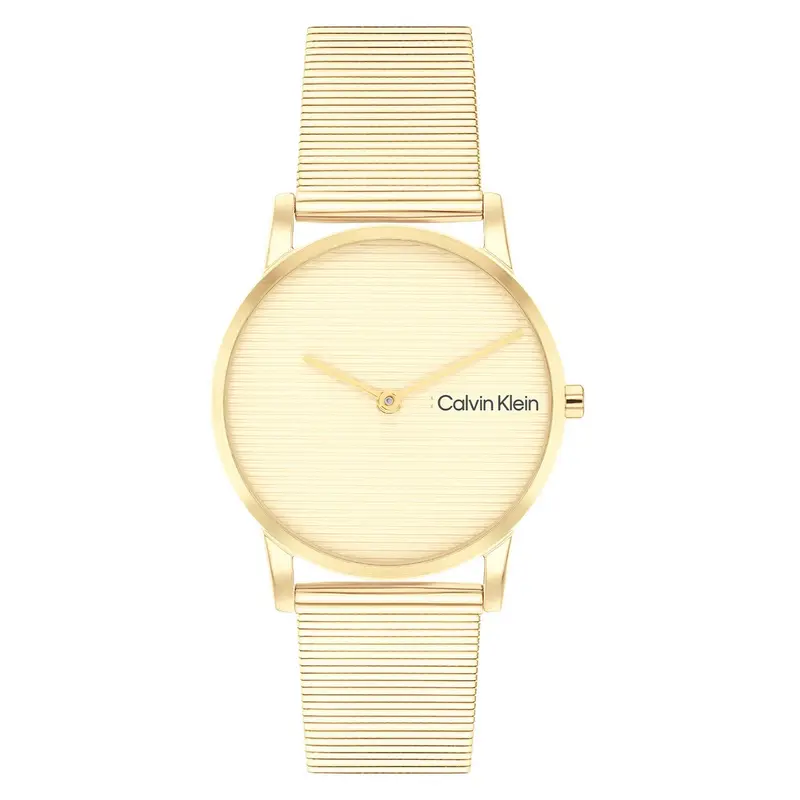 Calvin Klein Dameshorloge CK25100035 Goudkleurig 30 mm