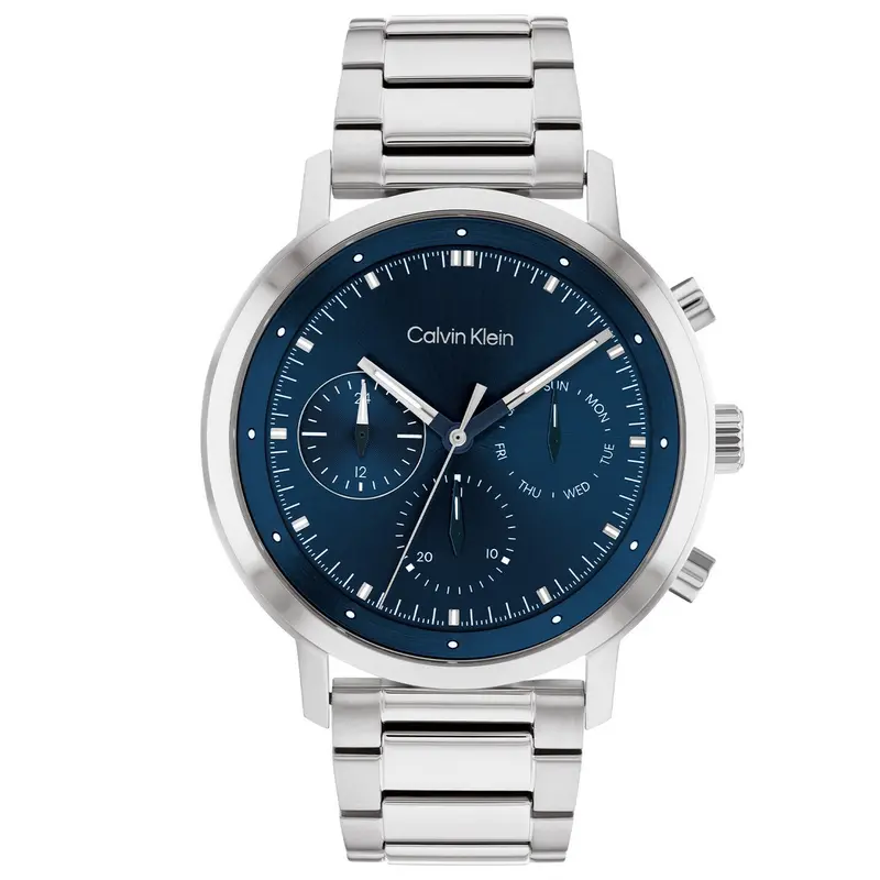 Calvin Klein Gauge Herenhorloge CK25200063 Zilverkleurig 44 mm