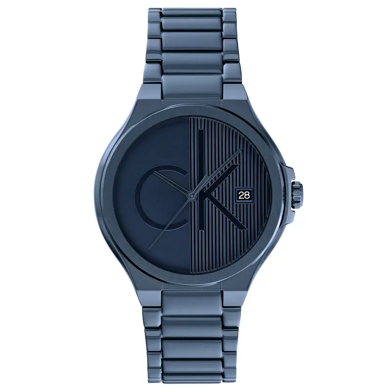 Calvin Klein Heren Horloge CK25200484 39 mm Blauw