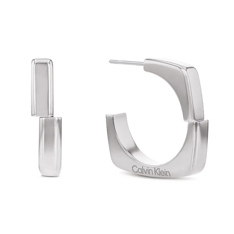 Calvin Klein Oorknoppen CJ35000557 Dames Zilverkleurig