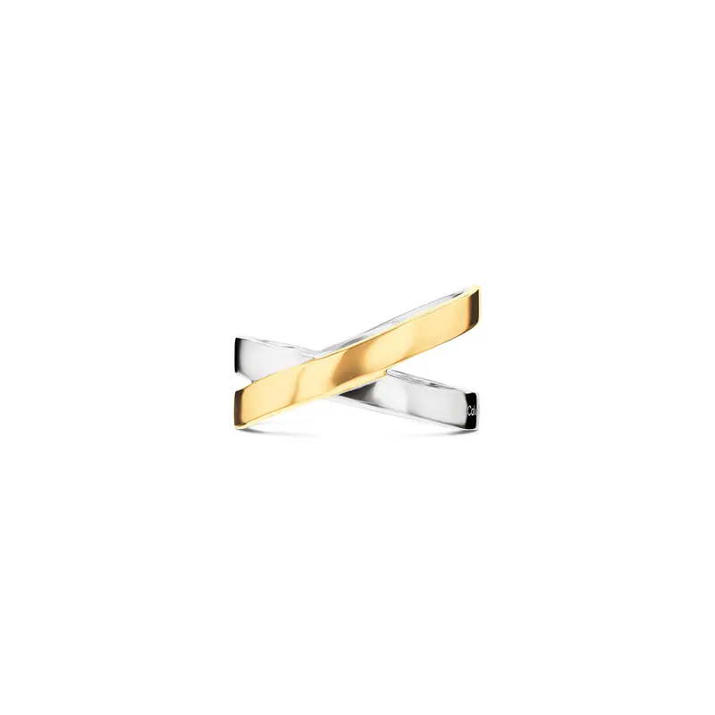 Calvin Klein Ring CJ35000854 Dames Zilverkleurig