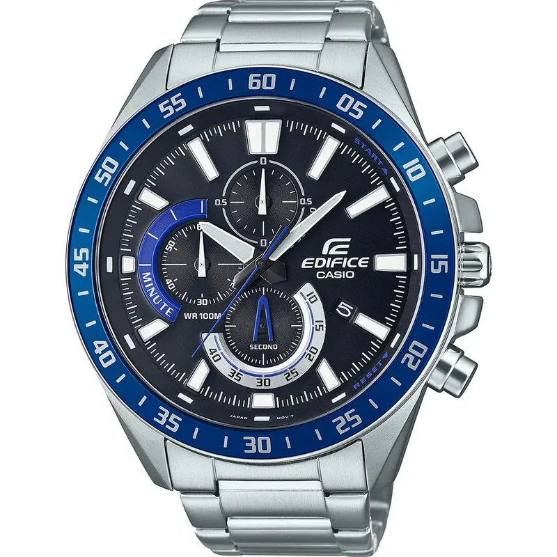 Casio Edifice Classic EFV-620D-1A2VUEF Big Face Chrono Horloge