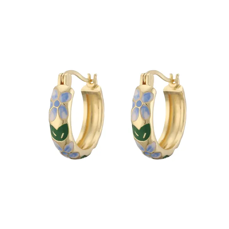 Celina hoops blauw