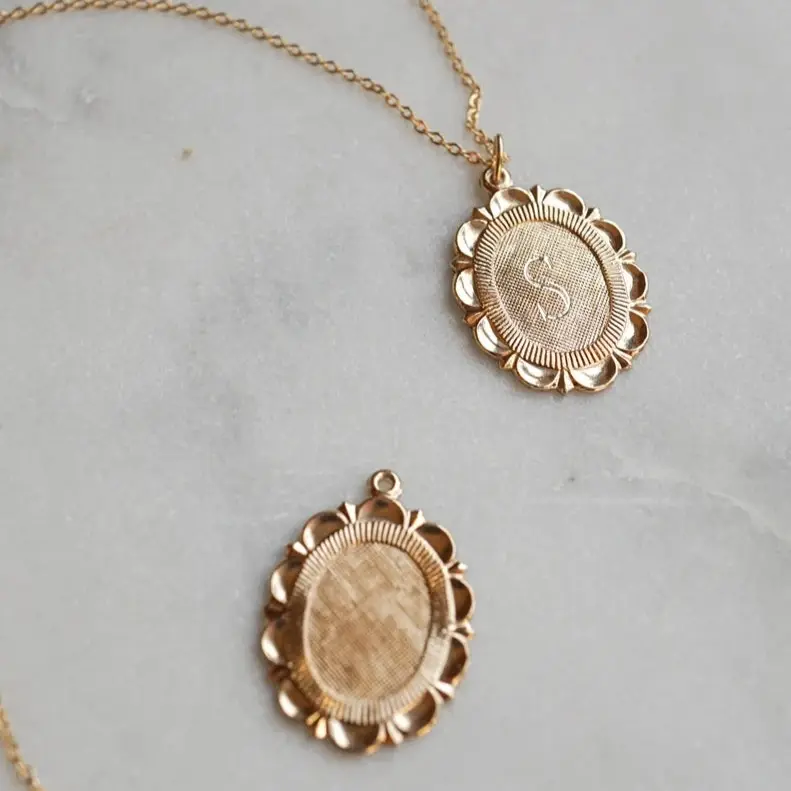 Celine Letter Necklace