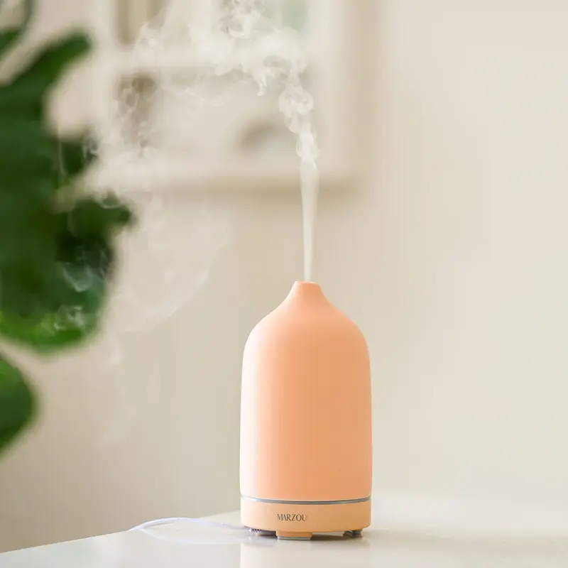 Ceramic Aroma Diffuser Set (Inc. 3 Diffuser Oil Blends)