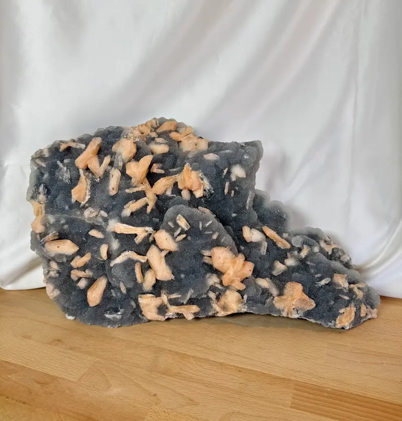 Chalcedoon Met Stilbiet